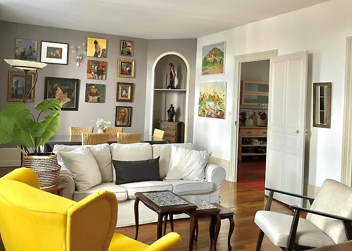 Apartment Bonnard - View In 90 Sqm Airconditioned Dijon